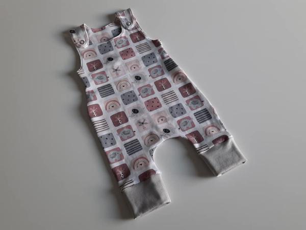 Strampler Elefanten Weiss 4